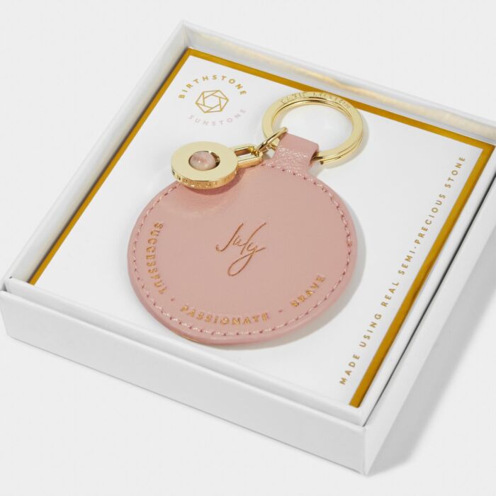 Katie Loxton Birthstone Keyring - July